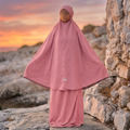 tenue de prière de voyage rose parachute coréen premium